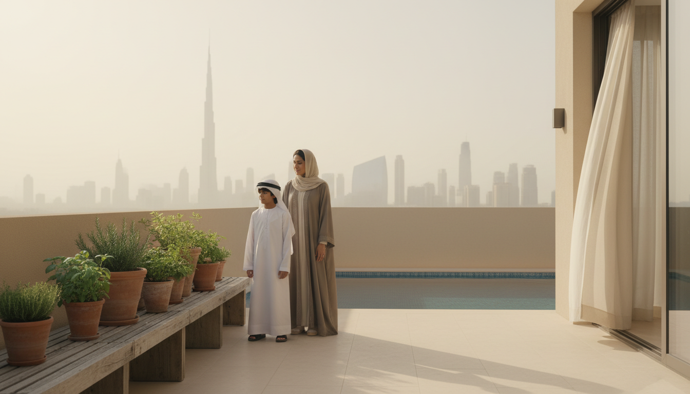 العيش الواعي في دبي: أحياء الطعام الصحي المستدام — coverage mentioning البراري