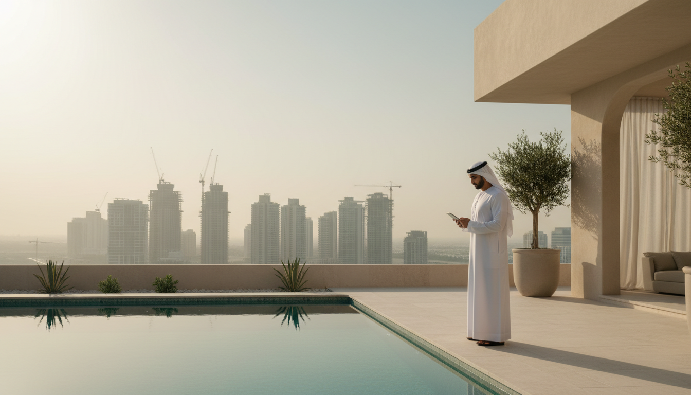 المنازل الذكية: مستقبل عوائد الإيجار في دبي — coverage mentioning الراحة