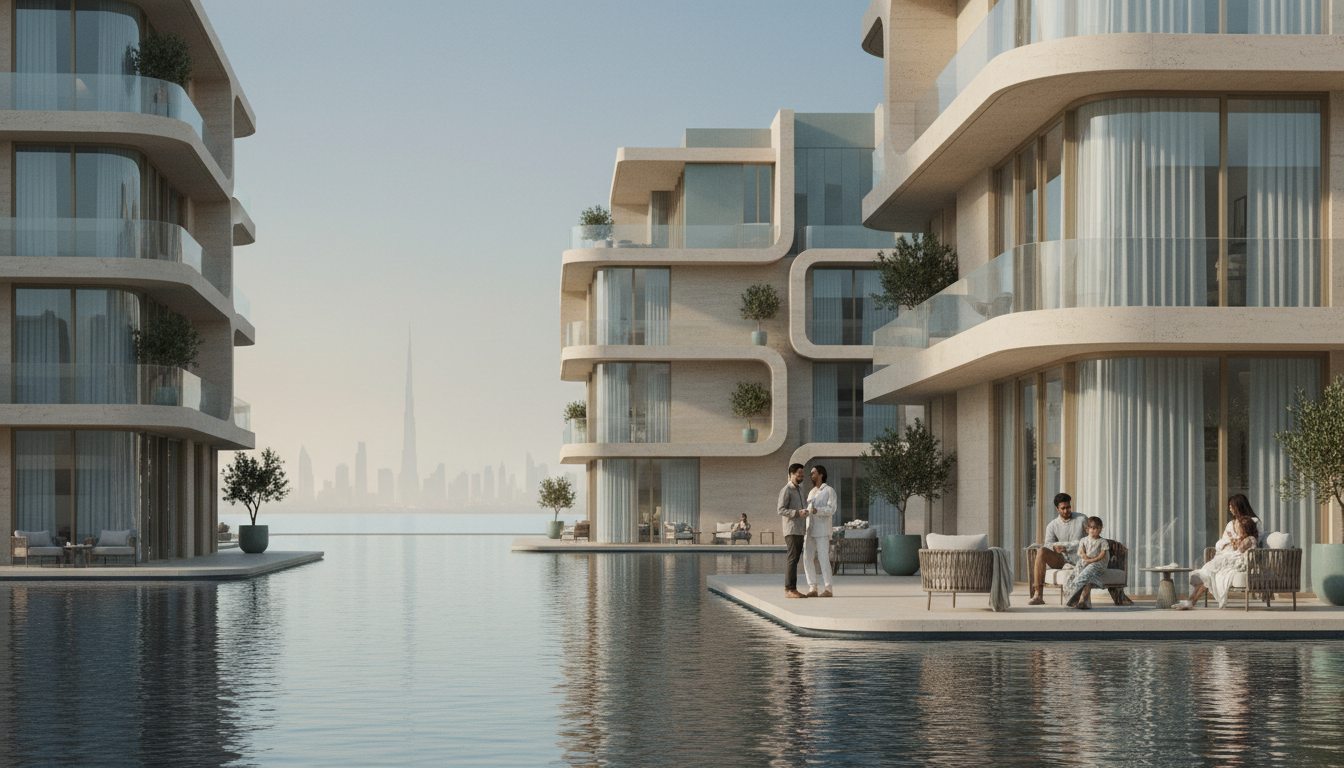 Acessibilidade Habitacional em Dubai — coverage mentioning Jumeirah Bay