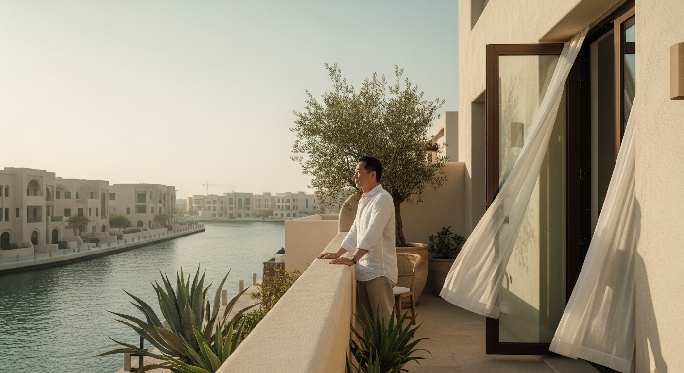 Au-delà de la mer: Le Canal de Dubaï, nouvelle valeur riveraine — coverage mentioning La Mer