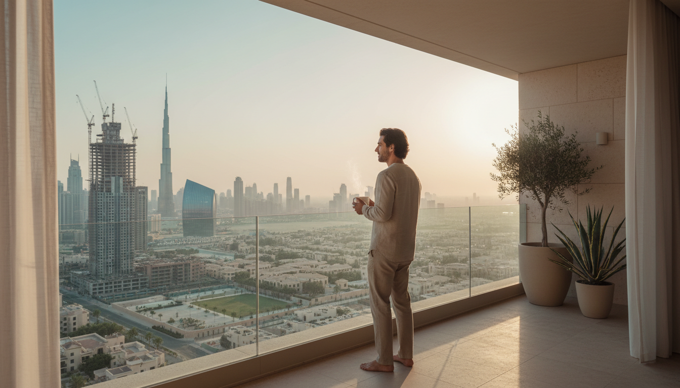 Clima e Valore: Il Futuro Immobiliare di Dubai — coverage mentioning AlJurf Gardens