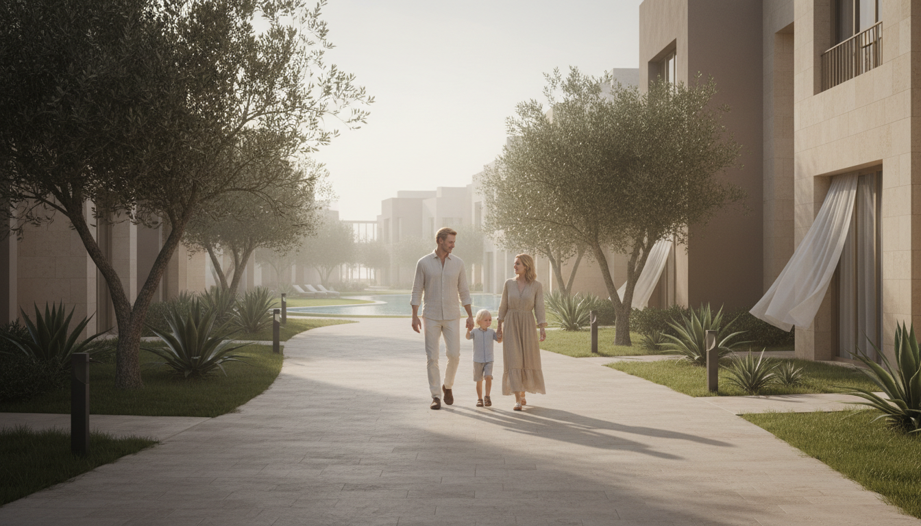Der Traum vom Eigenheim: Dubais Villen für Familien — coverage mentioning Jumeirah Golf Estates