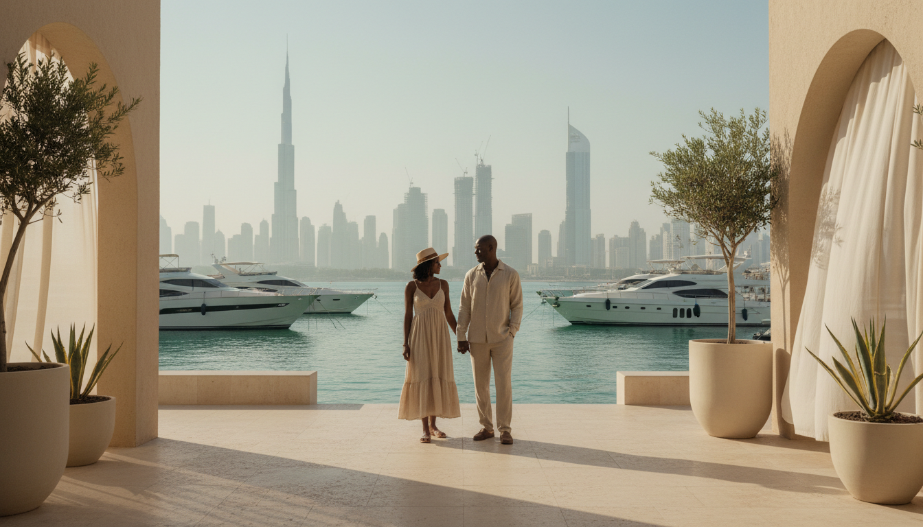 Dubai: Potencial Emergente vs. Estabilidade Consolidada — coverage mentioning Emirates Hills