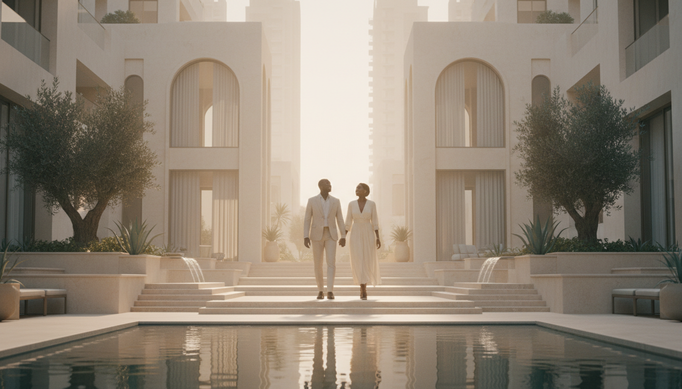 Dubai's Ultimate Waterfront Villas — coverage mentioning Sobha Sanctuary