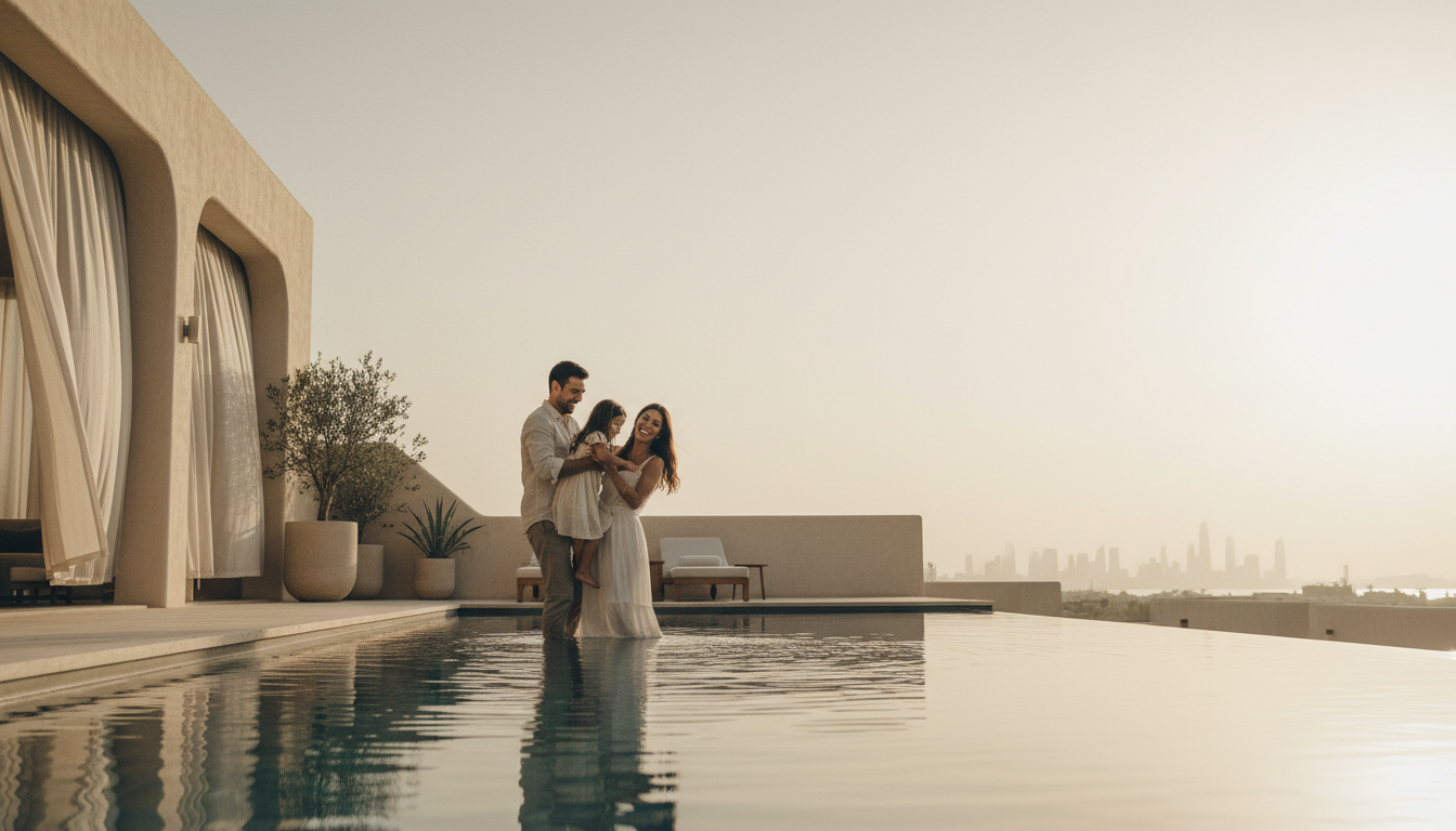 El futuro en casa: villas inteligentes en Dubái — coverage mentioning Meydan