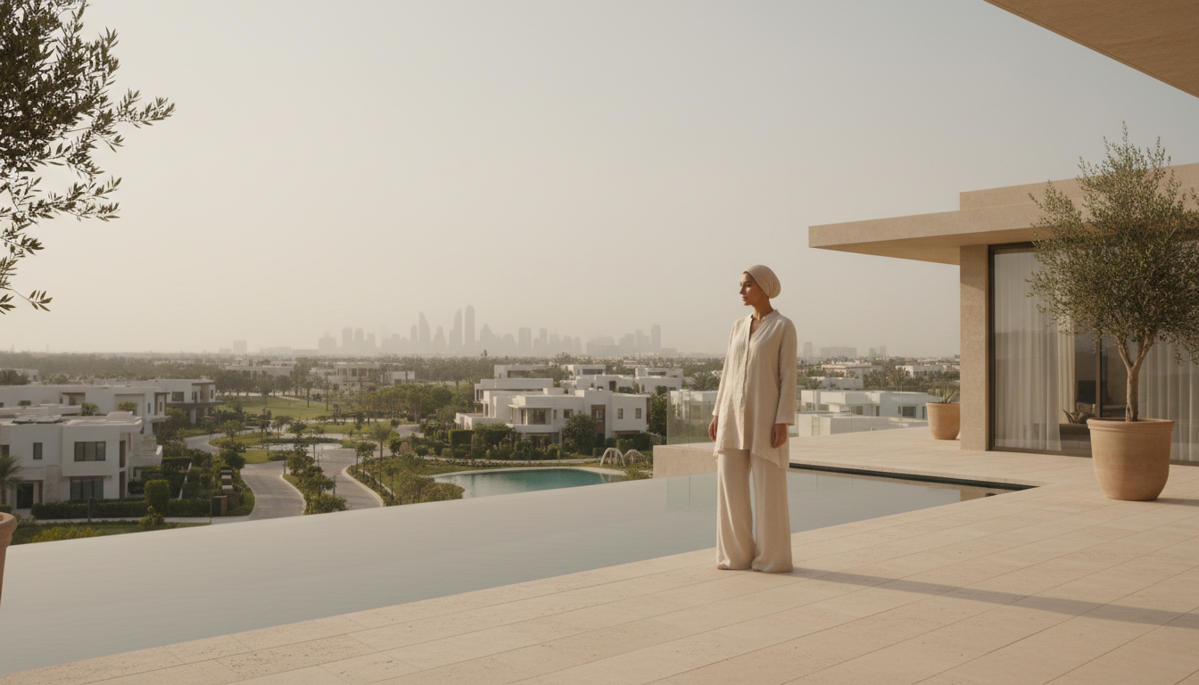 Finding Your Pace in Dubai's Villa Communities — coverage mentioning Emirates Hills
