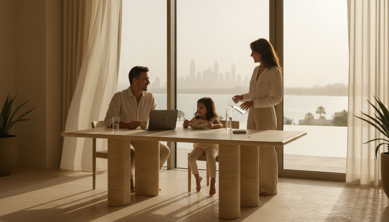 Guía de barrios de Dubái para el nómada digital — coverage mentioning Jumeirah Beach Residence