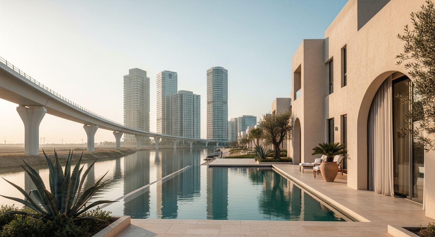 Infrastructures et valeur immobilière à Dubaï — coverage mentioning Dubai Design District