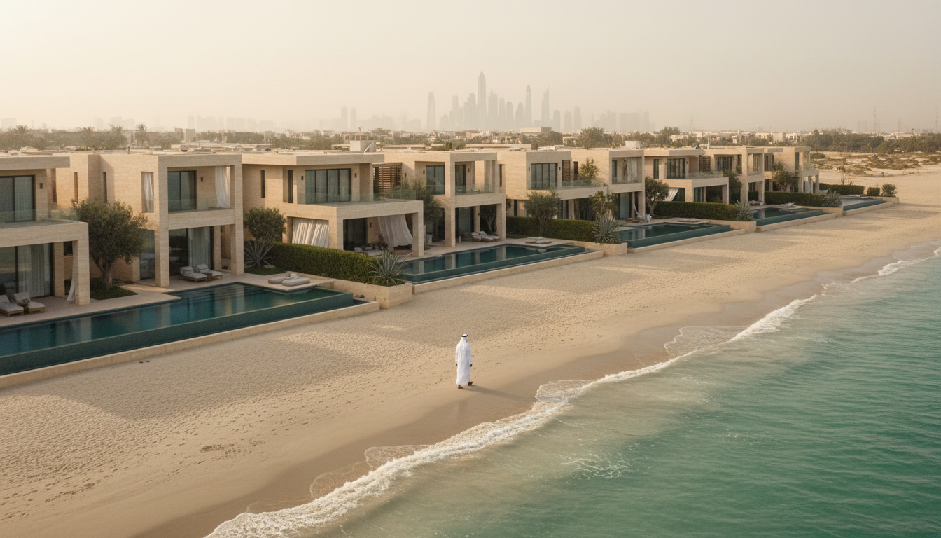 Inselleben Dubai: Palm Jumeirah vs. Festland — coverage mentioning Jumeirah Beach Residence