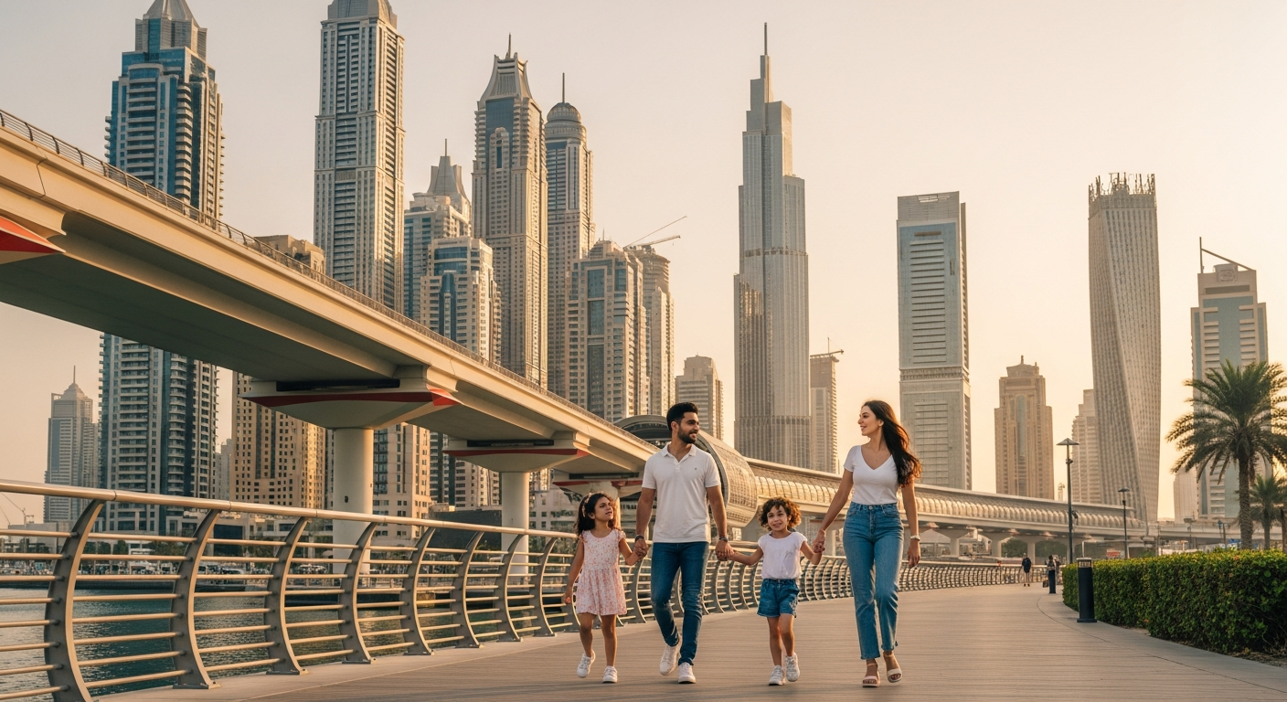 Living Smart: Dubai's Most Connected Neighbourhoods — coverage mentioning Dubai Sport City