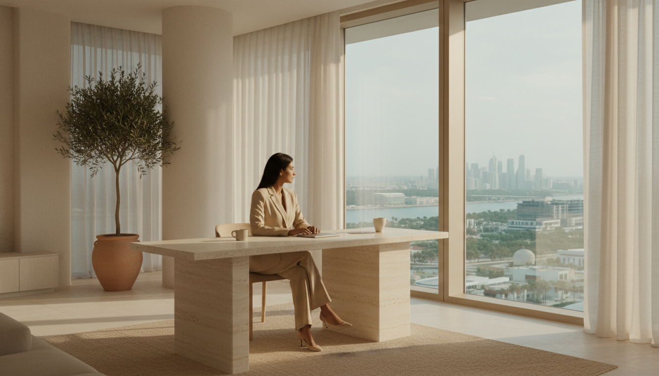 Tahanan Bilang Tanggapan: Ang WFH sa Dubai — coverage mentioning Creek Harbour
