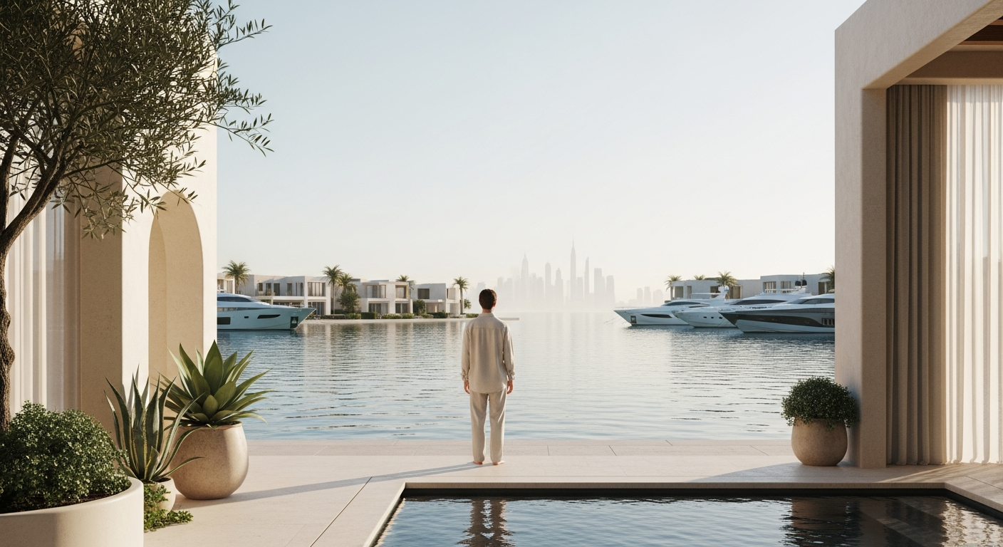 The 'Golden Acre' Effect in Dubai — coverage mentioning Rashid Yachts & Marina