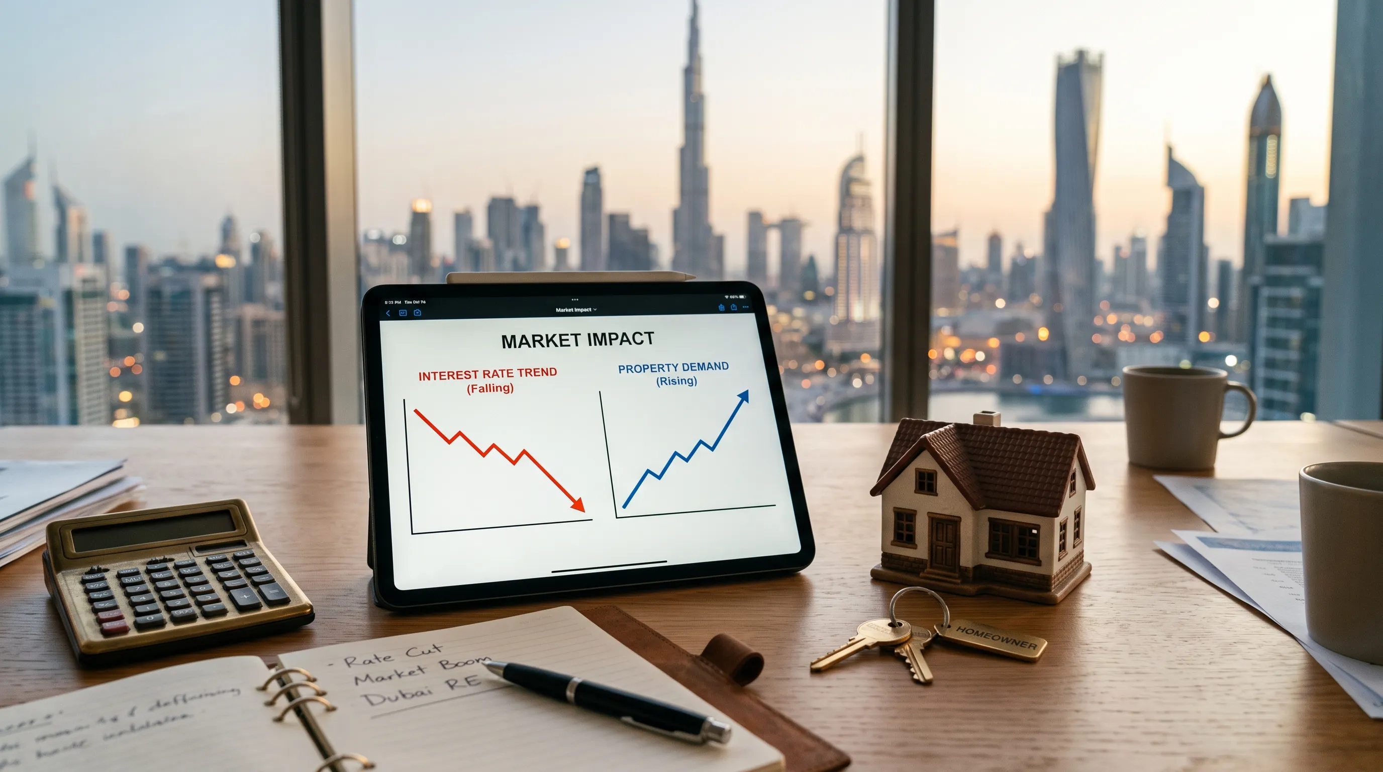 How Interest Rate Cuts Affect Dubai Property: What Buyers Should Know