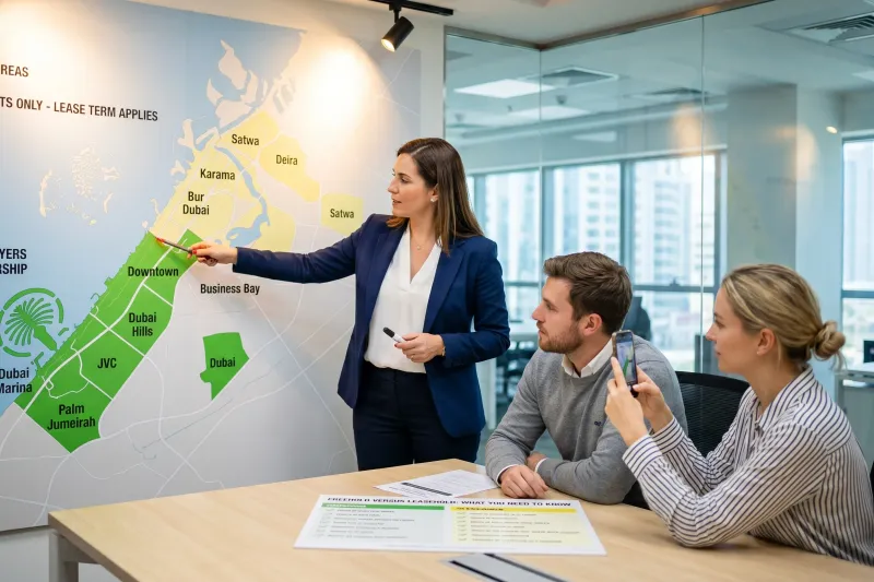 Freehold vs Leasehold in Dubai: Which One Should You Buy