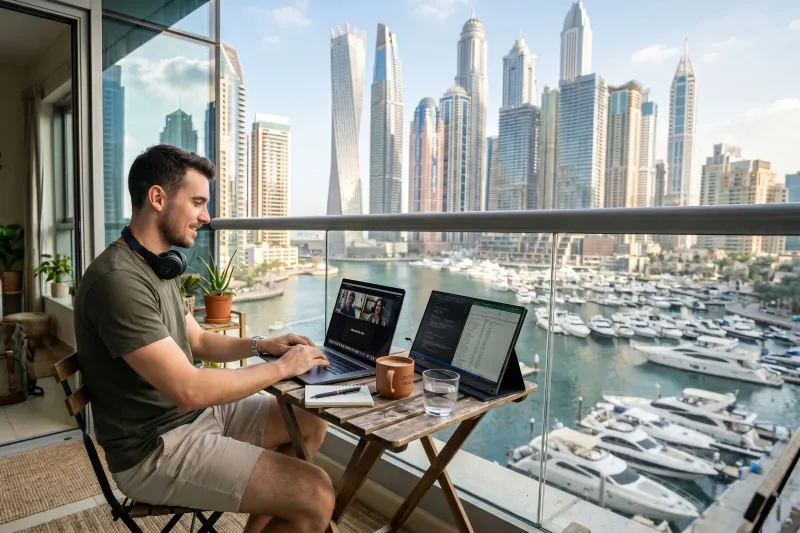 Buying Dubai Property as a Digital Nomad: Visa, Yields, and Lifestyle