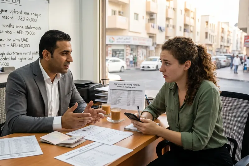Can You Rent an Apartment Without a Job in Dubai