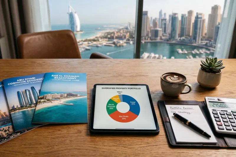 Diversifying Across Dubai, Abu Dhabi, and RAK: A Portfolio Approach