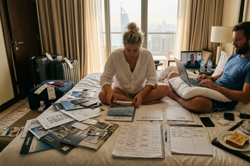 Planning a Dubai Property Viewing Trip From the UK: A Five-Day Itinerary