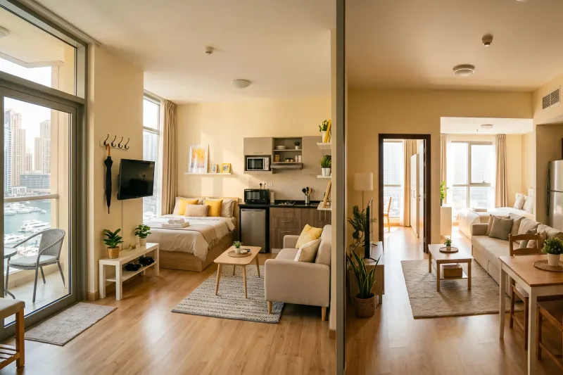 Dubai Studios vs One-Beds: Where the Real Rental Returns Are