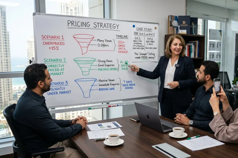 Pricing Your Dubai Property Right: How to Avoid Sitting on the Market for Months