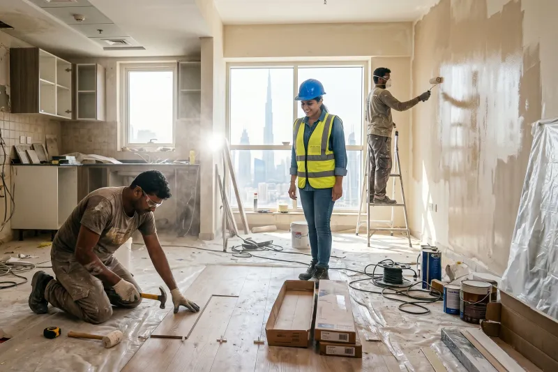 Renovating a Resale Property in Dubai: Costs, Permits, and ROI